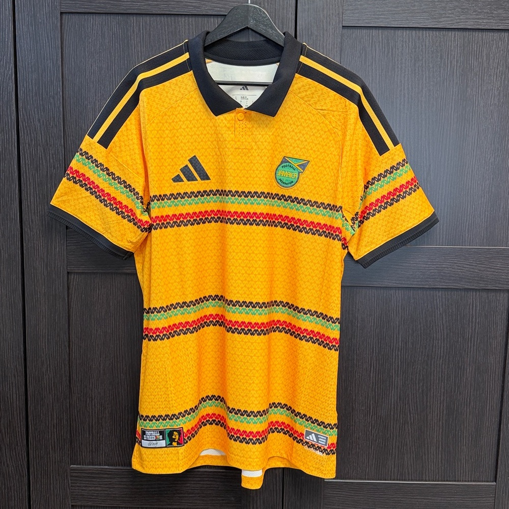Jamaica National Team adidas 2026 Home On-Field Authentic Jersey - Yellow